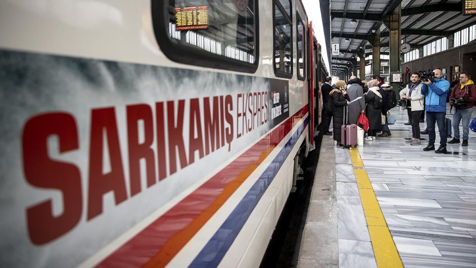 Sarıkamış Ekspresi Ankara’dan hareket etti