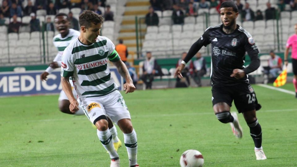 Konyaspor Beşiktaş karşısında